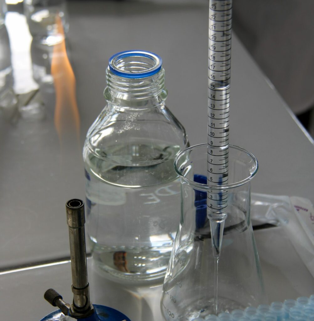 Nitrate de potassium chauffé